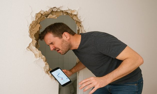 Man Crashes Through Apartment Wall Using Google’s Optimised Route To Toilet — and how he spends his newly acquired free time